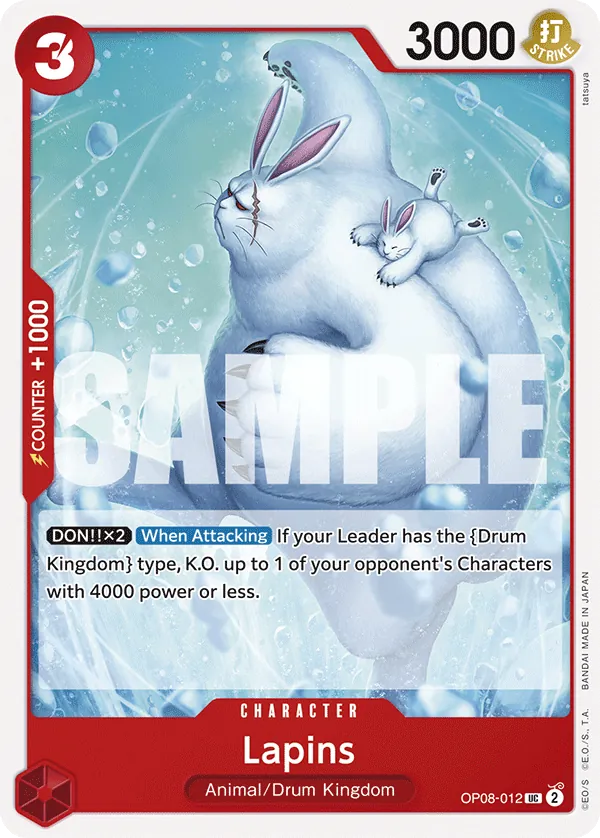 Lapins - ONE PIECE CARD GAME - MoxLand