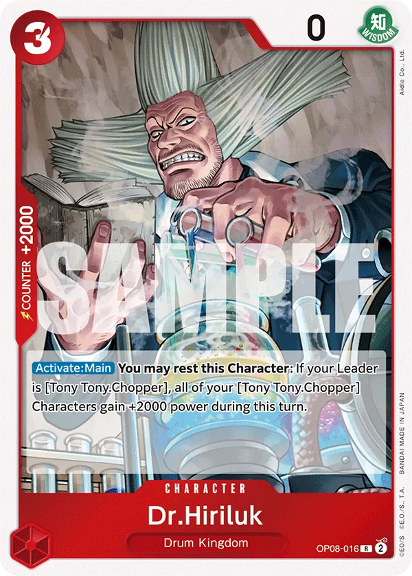 Dr.Hiriluk - ONE PIECE CARD GAME - MoxLand