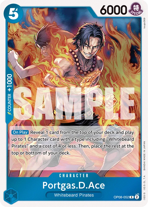 Portgas.D.Ace - ONE PIECE CARD GAME - MoxLand