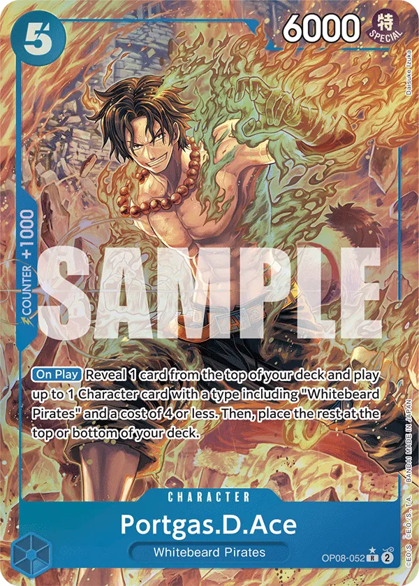 Portgas.D.Ace - ONE PIECE CARD GAME - MoxLand