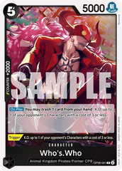 Who's.Who - ONE PIECE CARD GAME - MoxLand