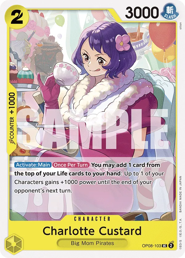 Charlotte Custard - ONE PIECE CARD GAME - MoxLand