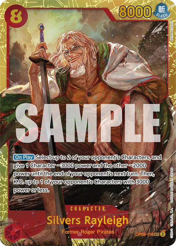 Silvers Rayleigh - ONE PIECE CARD GAME - MoxLand