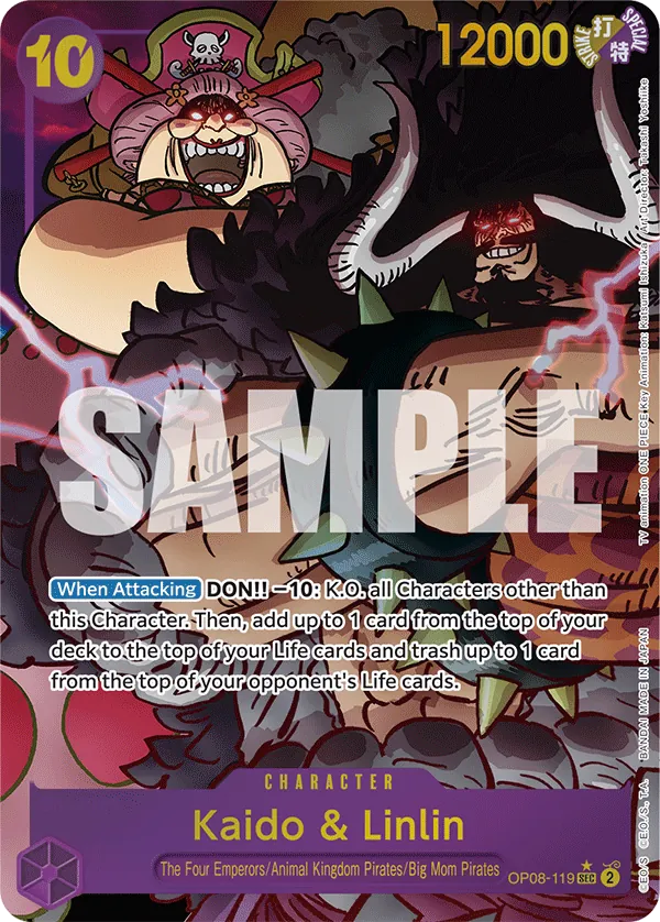 Kaido & Linlin - ONE PIECE CARD GAME - MoxLand