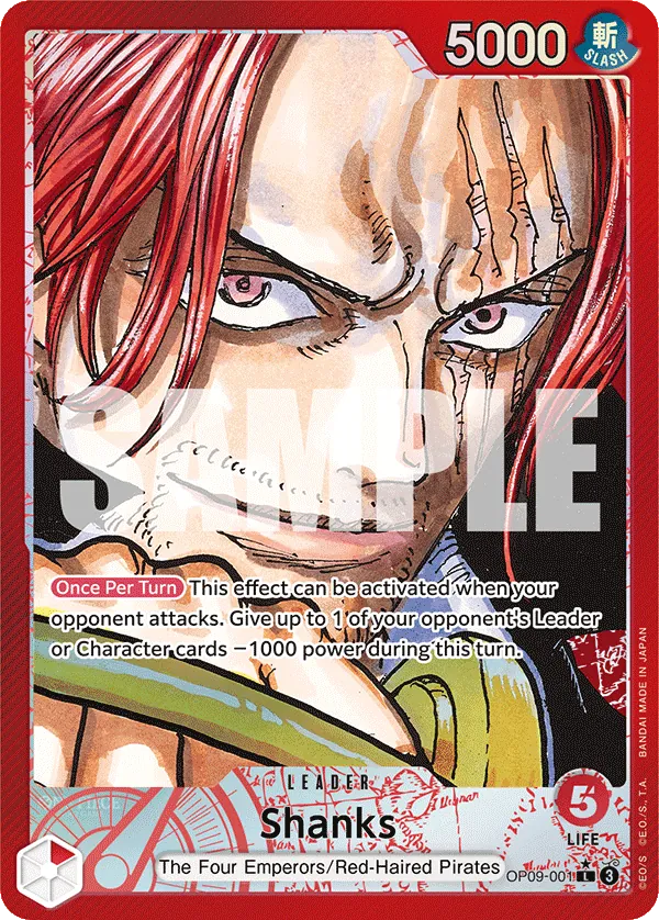 Shanks - ONE PIECE CARD GAME - MoxLand