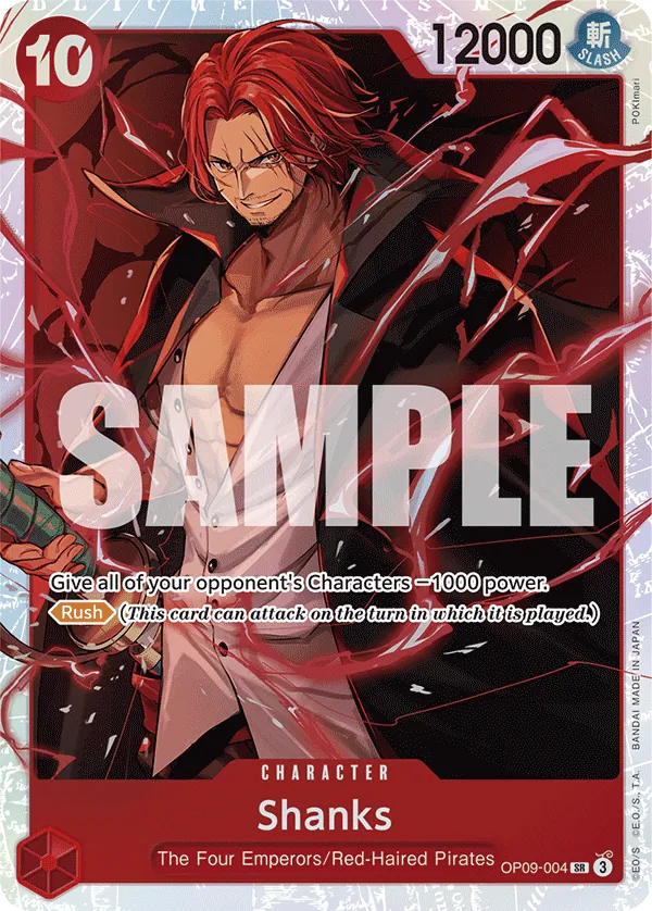 Shanks - ONE PIECE CARD GAME - MoxLand