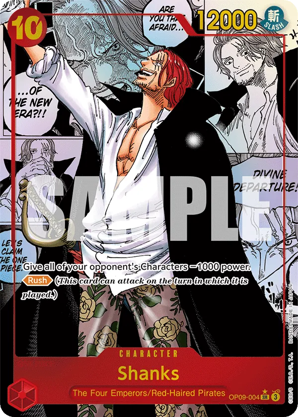 Shanks - ONE PIECE CARD GAME - MoxLand