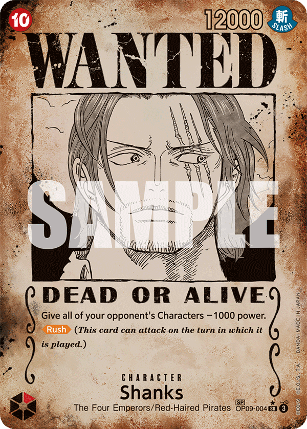Shanks - One Piece Card Game - MoxLand