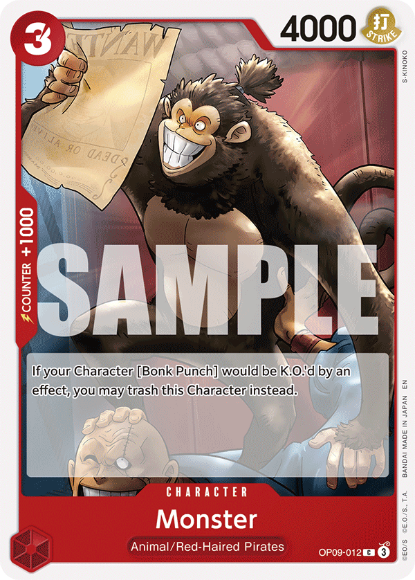 Monster - One Piece Card Game - MoxLand