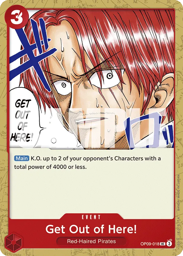 Get Out of Here! - ONE PIECE CARD GAME - MoxLand