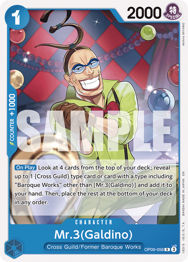 Mr.3(Galdino) - One Piece Card Game - MoxLand