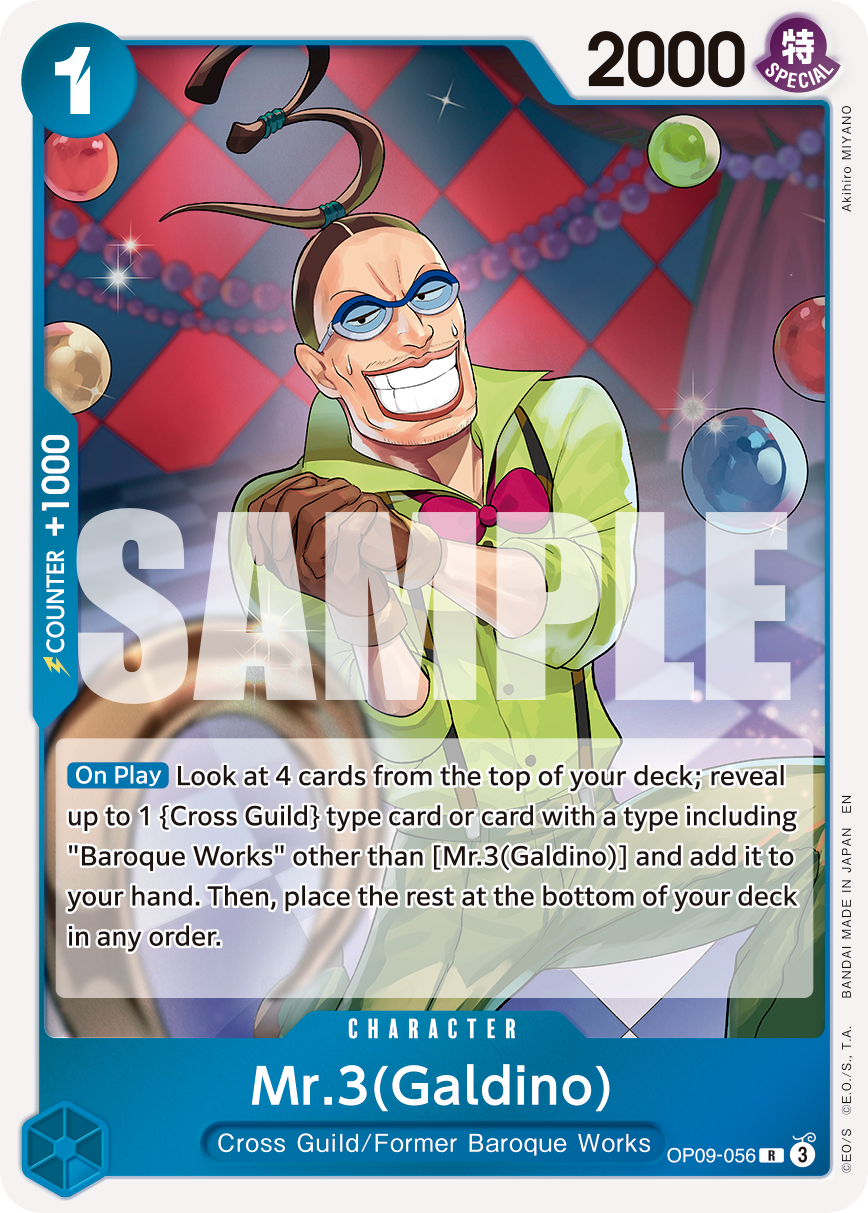 Mr.3(Galdino) - One Piece Card Game - MoxLand