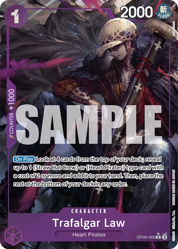 Trafalgar Law - ONE PIECE CARD GAME - MoxLand