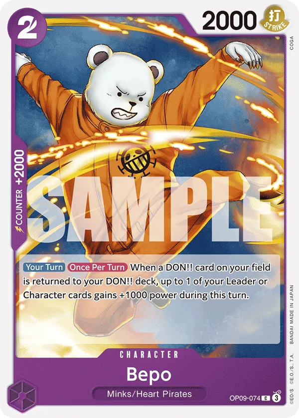 Bepo - ONE PIECE CARD GAME - MoxLand
