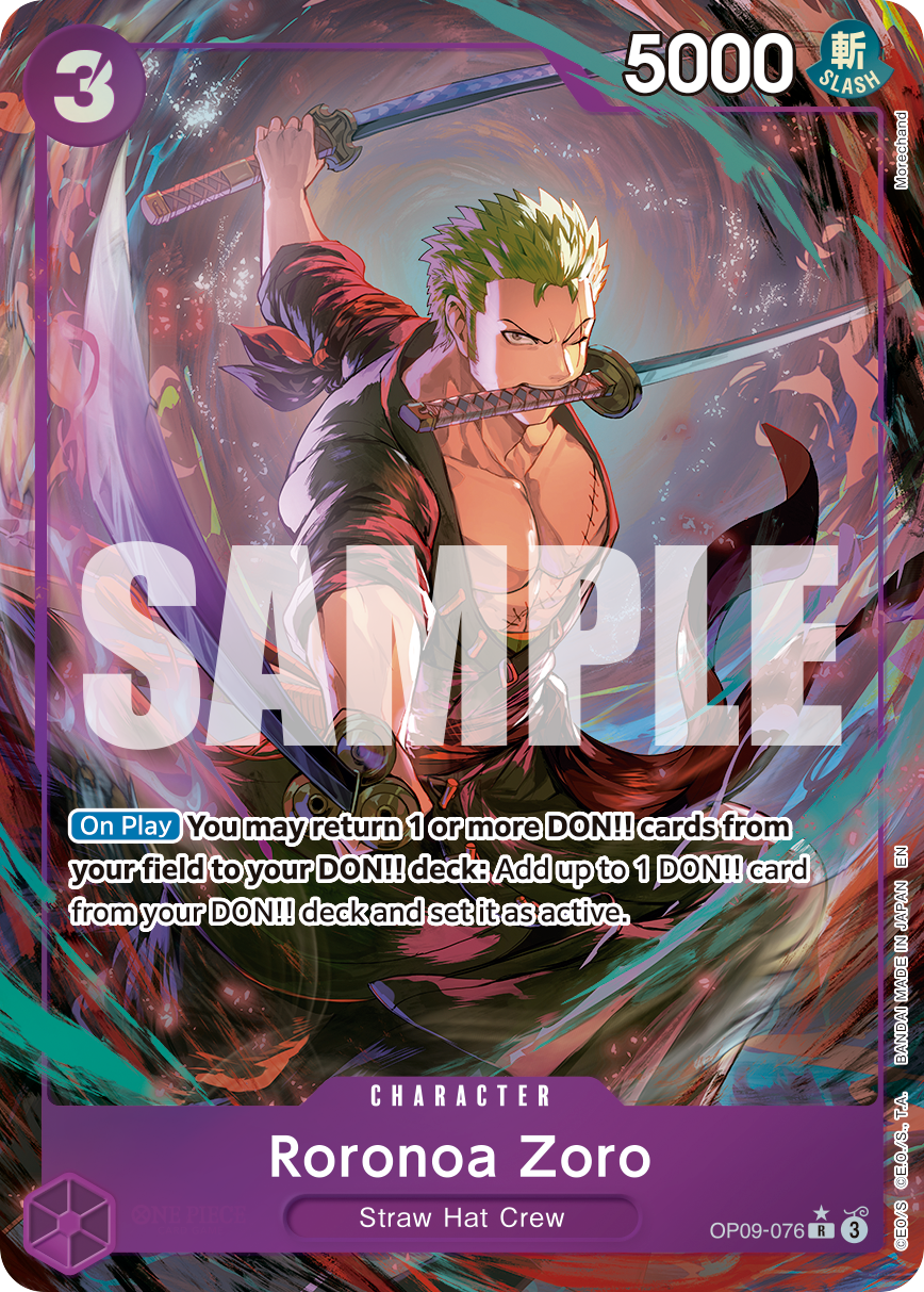 Roronoa Zoro - One Piece Card Game - MoxLand