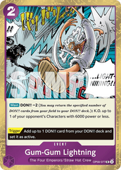 Gum-Gum Lightning - One Piece Card Game - MoxLand