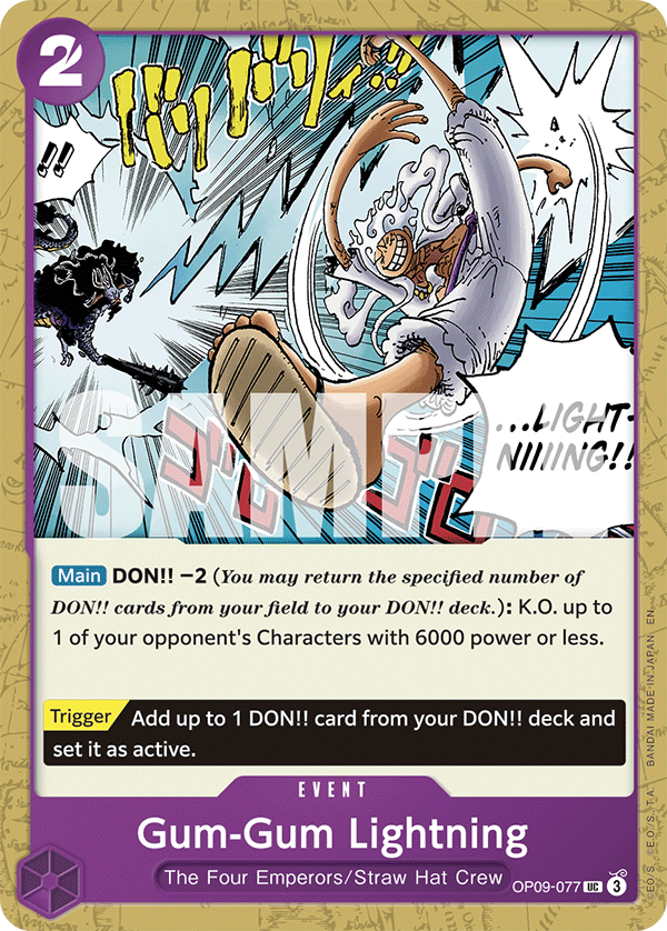 Gum-Gum Lightning - One Piece Card Game - MoxLand