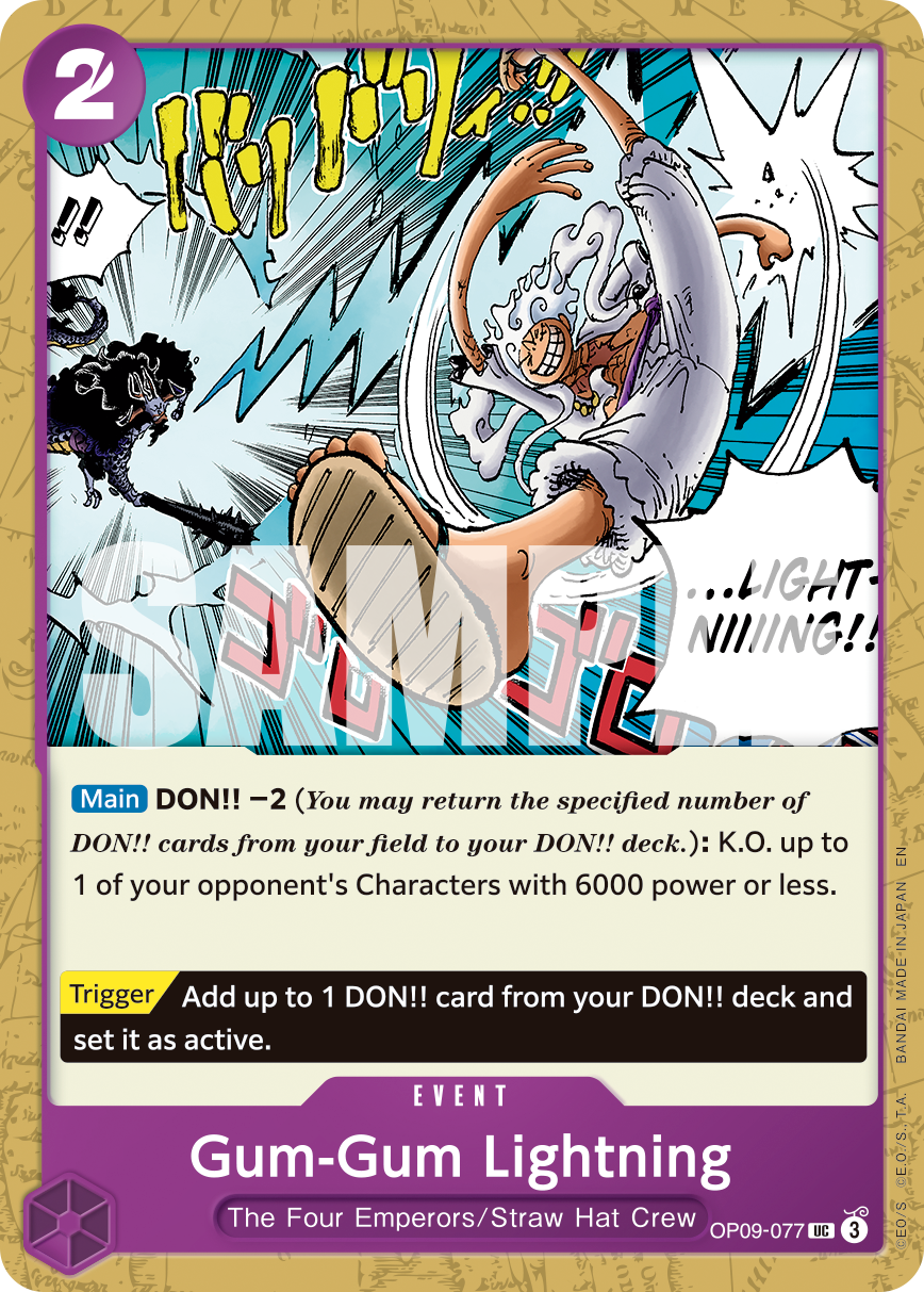 Gum-Gum Lightning - One Piece Card Game - MoxLand