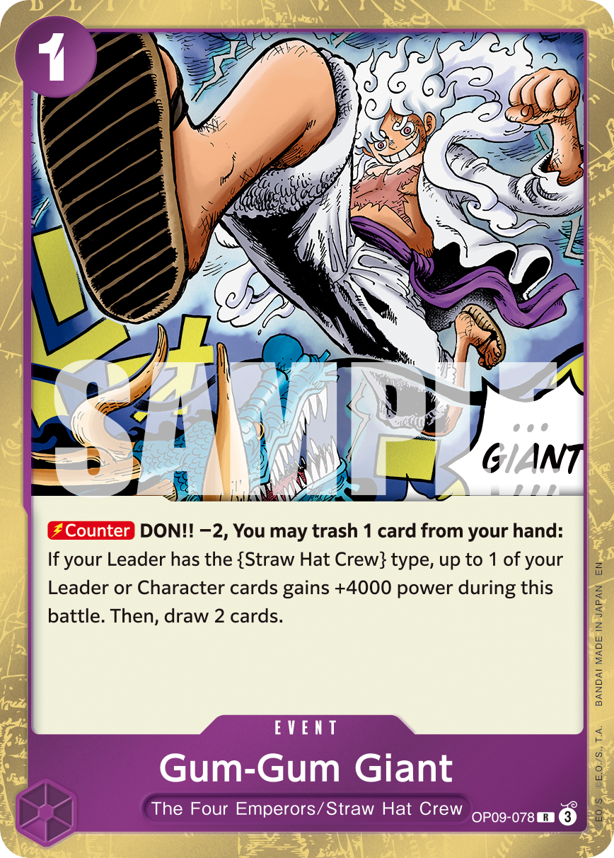 Gum-Gum Giant - One Piece Card Game - MoxLand