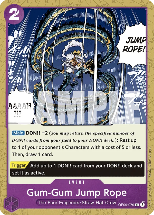 Gum-Gum Jump Rope - ONE PIECE CARD GAME - MoxLand