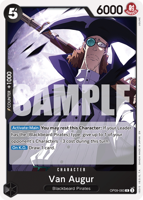 Van Augur - One Piece Card Game - MoxLand