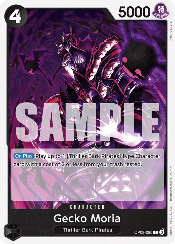 Gecko Moria - ONE PIECE CARD GAME - MoxLand