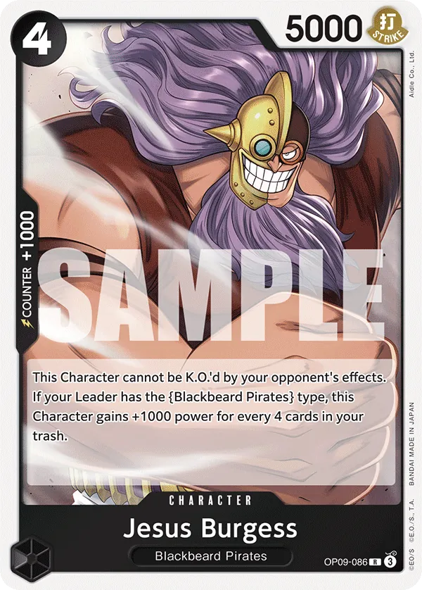 Jesus Burgess - ONE PIECE CARD GAME - MoxLand