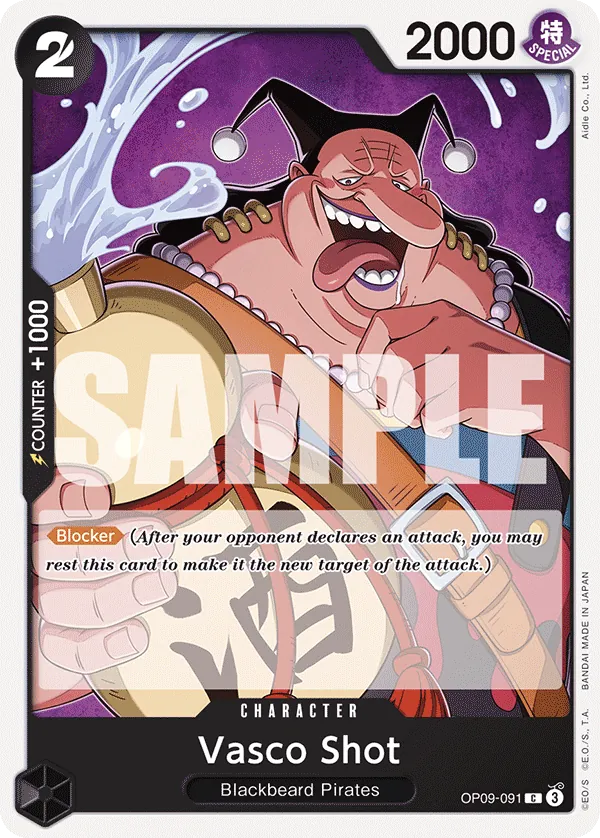 Vasco Shot - ONE PIECE CARD GAME - MoxLand