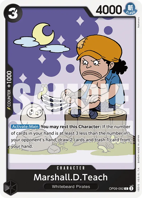 Marshall.D.Teach - ONE PIECE CARD GAME - MoxLand