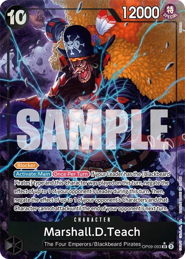 Marshall.D.Teach - ONE PIECE CARD GAME - MoxLand