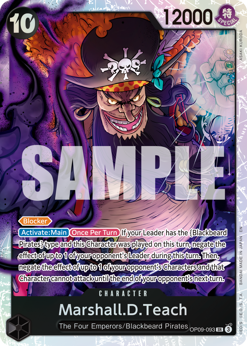 Marshall.D.Teach - One Piece Card Game - MoxLand