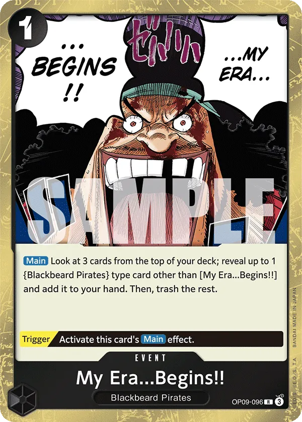 My Era...Begins!! - ONE PIECE CARD GAME - MoxLand
