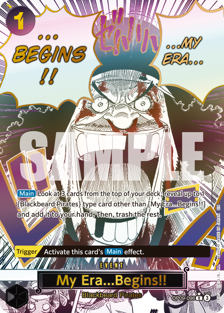 My Era...Begins!! - One Piece Card Game - MoxLand