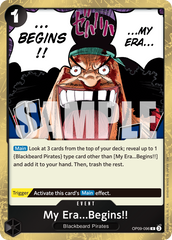 My Era...Begins!! - One Piece Card Game - MoxLand