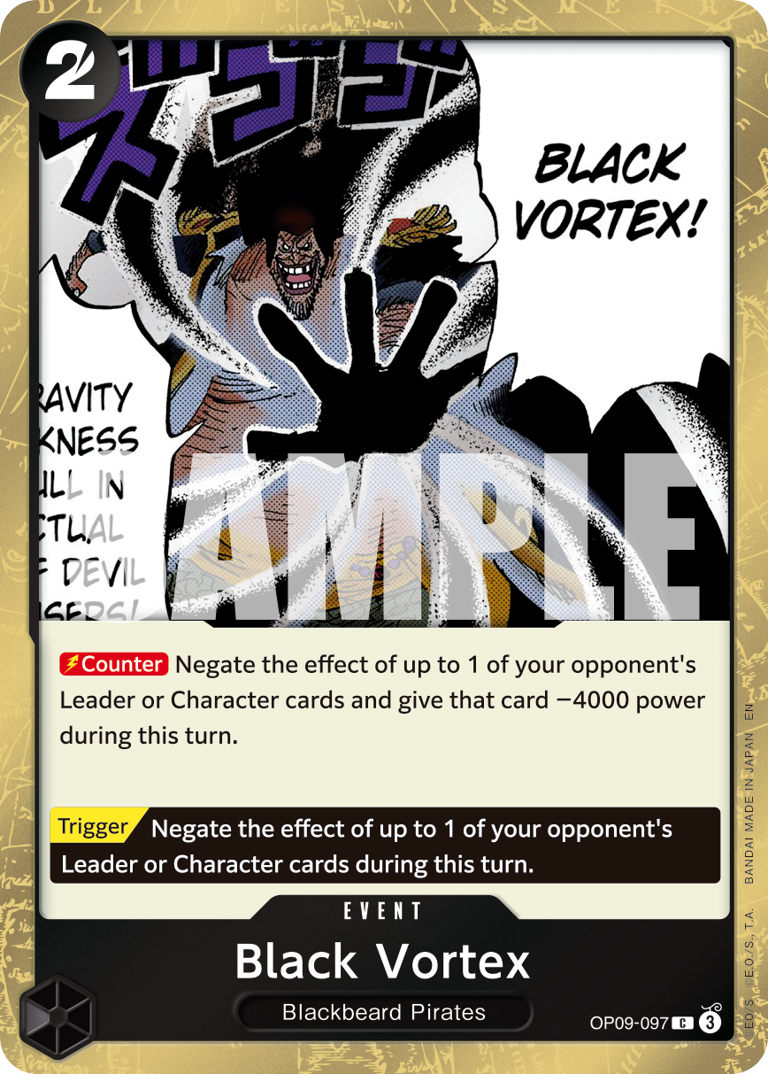 Black Vortex - One Piece Card Game - MoxLand