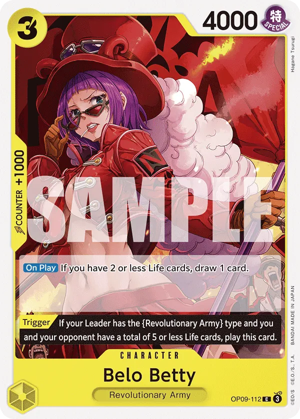 Belo Betty - ONE PIECE CARD GAME - MoxLand