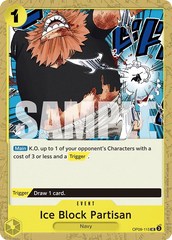 Ice Block Partisan - ONE PIECE CARD GAME - MoxLand