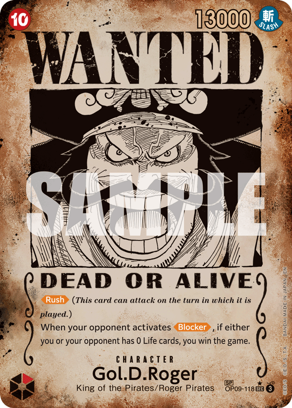 Gol.D.Roger - One Piece Card Game - MoxLand