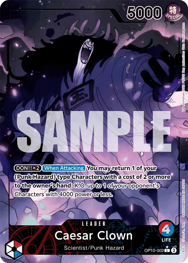 Caesar Clown - ONE PIECE CARD GAME - MoxLand