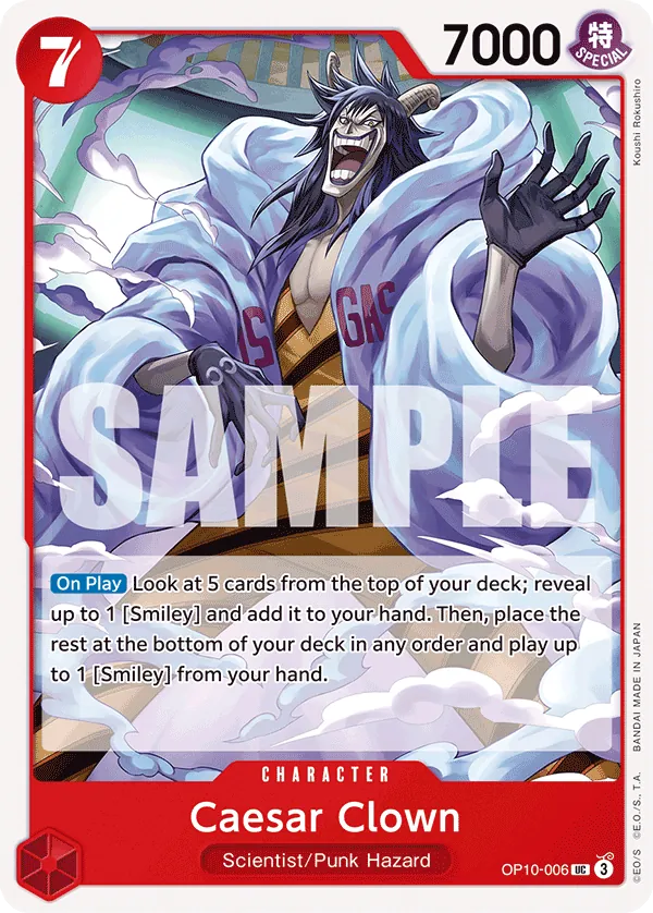 Caesar Clown - ONE PIECE CARD GAME - MoxLand