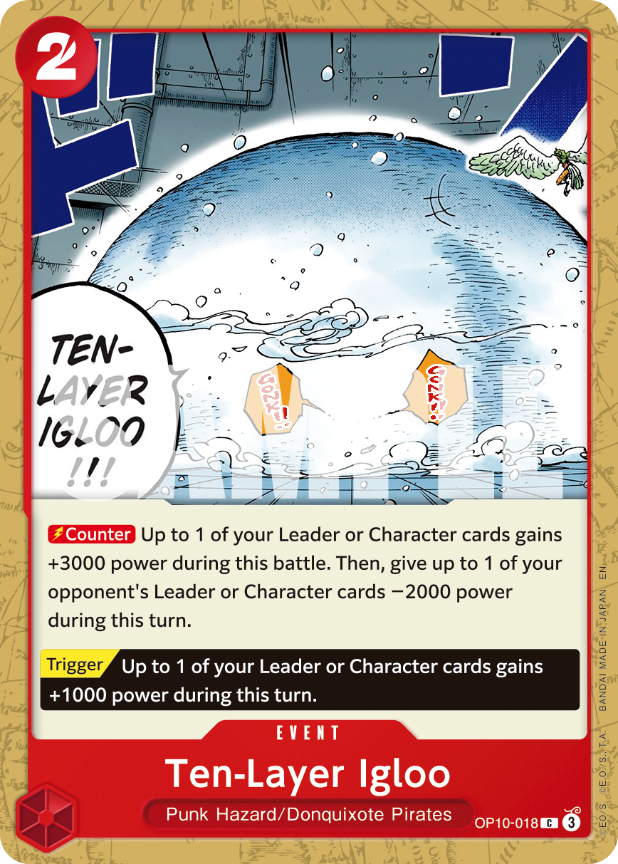 Ten-Layer Igloo - One Piece Card Game - MoxLand
