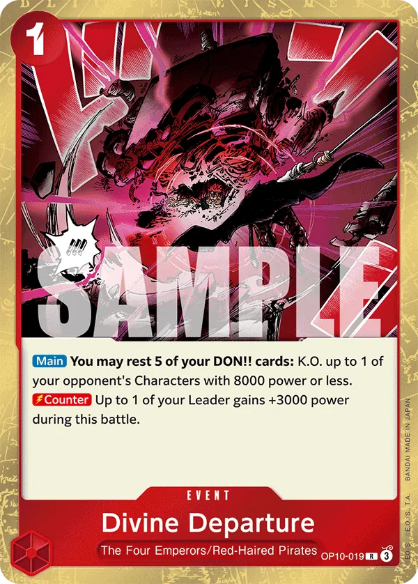Divine Departure - ONE PIECE CARD GAME - MoxLand