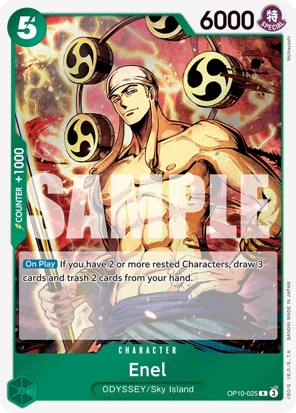 Enel - ONE PIECE CARD GAME - MoxLand