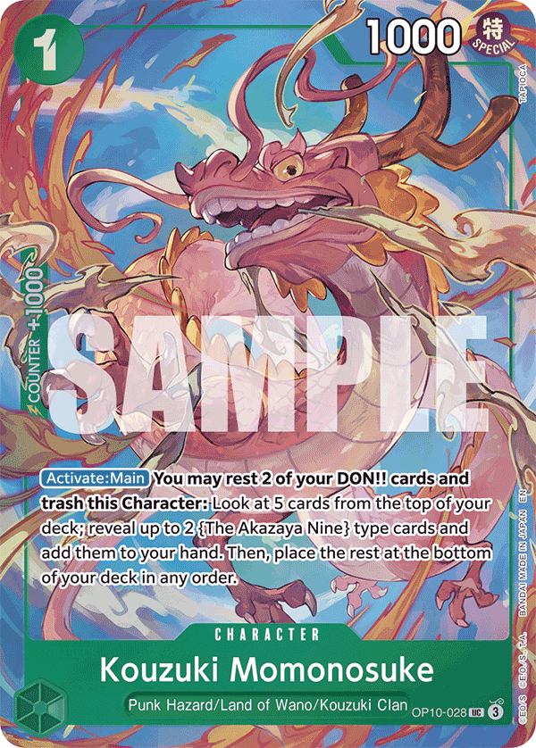 Kouzuki Momonosuke - One Piece Card Game - MoxLand