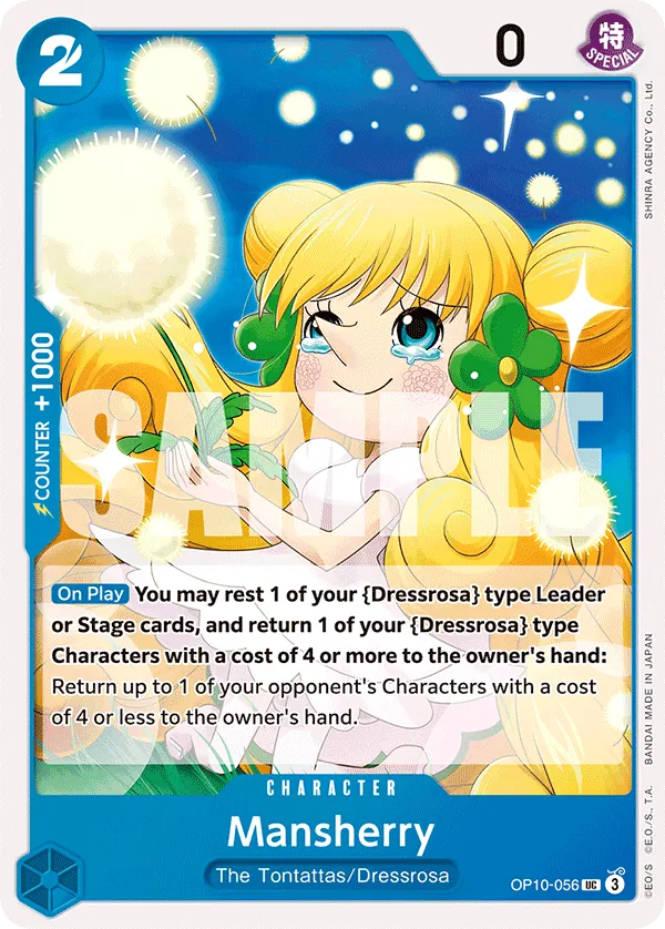 Mansherry - ONE PIECE CARD GAME - MoxLand