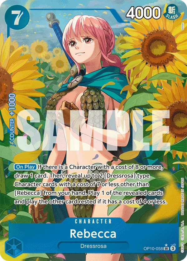 Rebecca - ONE PIECE CARD GAME - MoxLand
