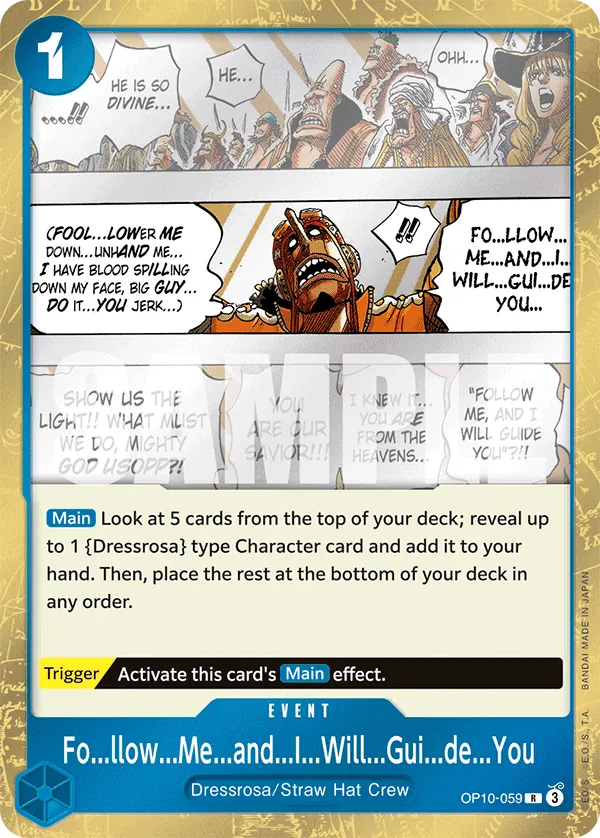Fo...llow...Me...and...I...Will...Gui...de...You - ONE PIECE CARD GAME - MoxLand