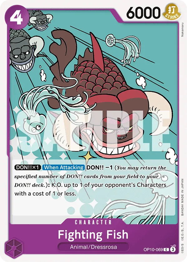 Fighting Fish - ONE PIECE CARD GAME - MoxLand