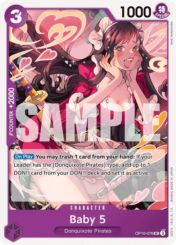 Baby 5 - ONE PIECE CARD GAME - MoxLand