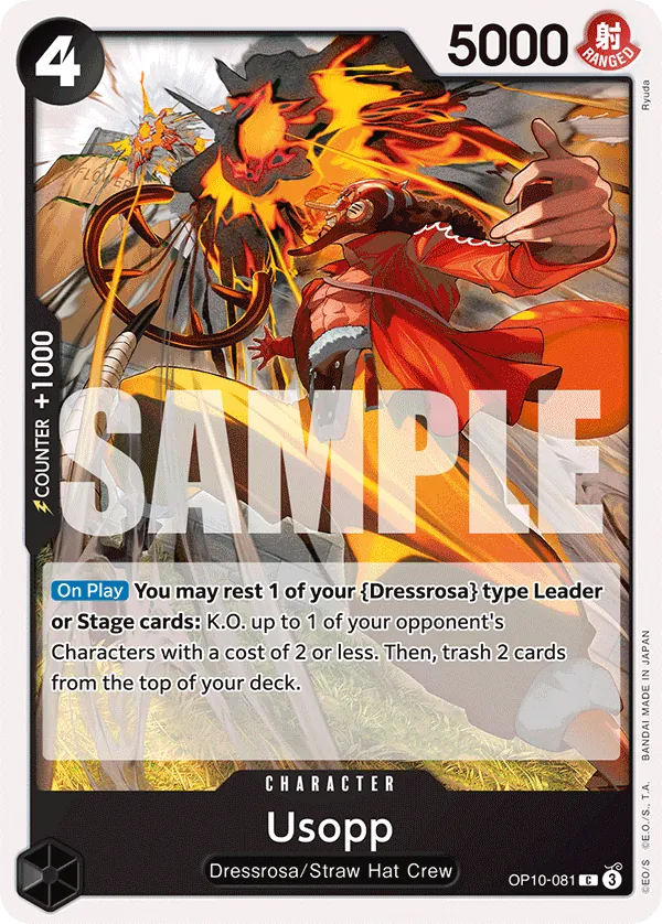 Usopp - ONE PIECE CARD GAME - MoxLand
